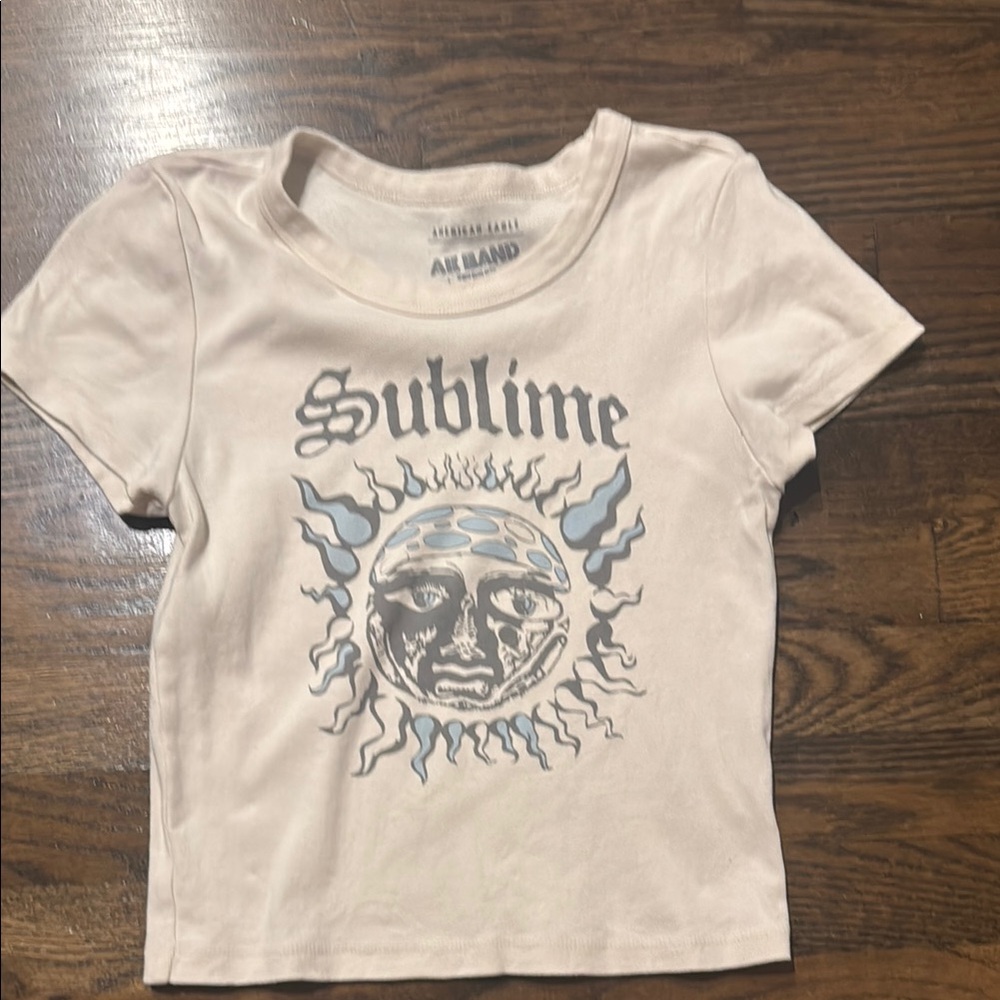 Sublime Cream Graphic T-Shirt